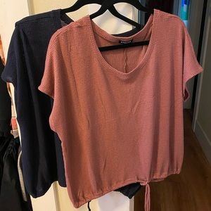 Express XL Stylish stock short sleeve blouses